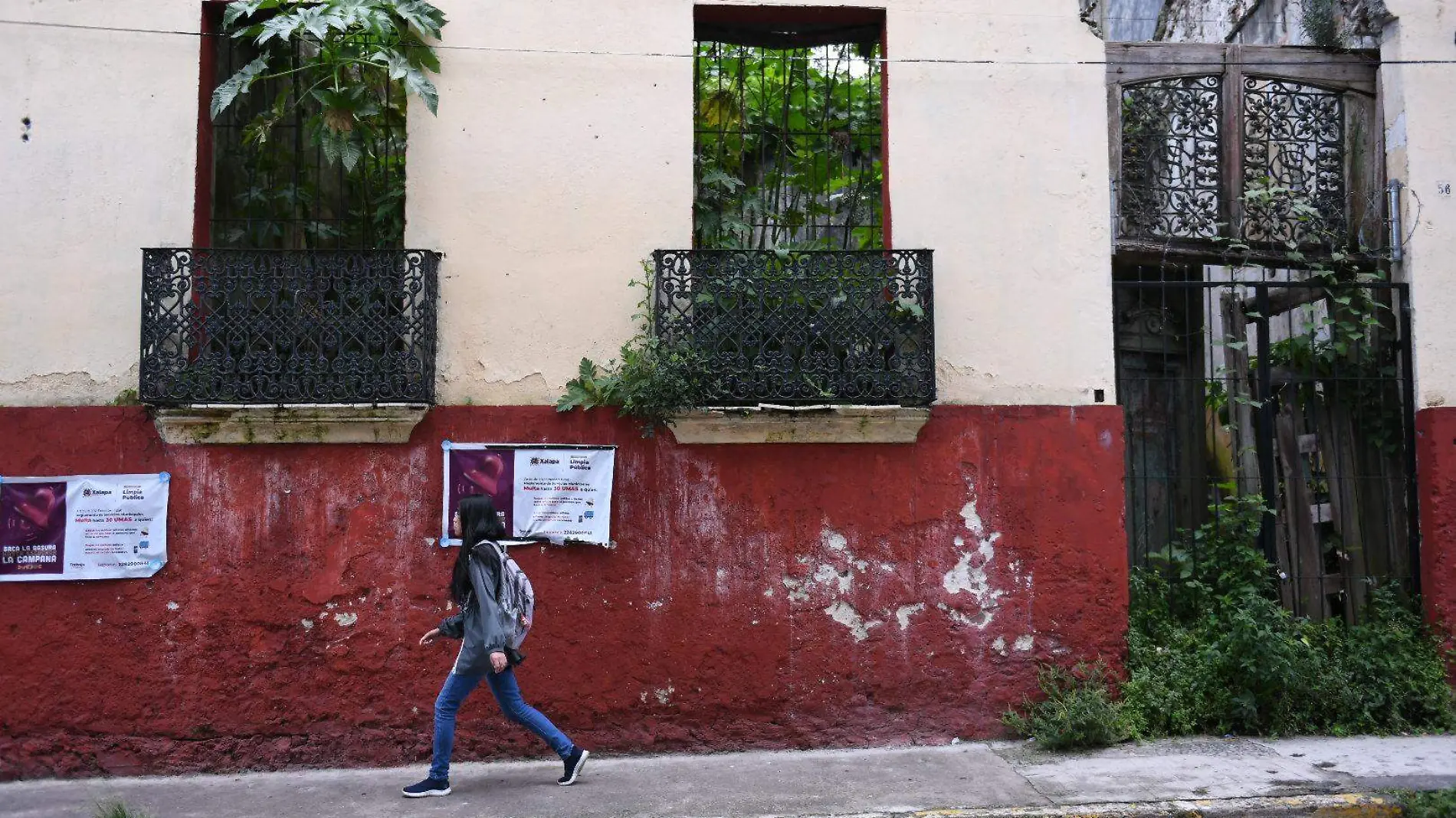 Más de 200 edificios abandonados ponen en riesgo el Centro Histórico de Xalapa